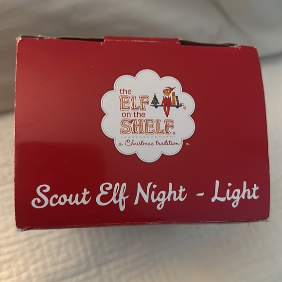 Elf on the Shelf nightlight in box Scout Elf night time sky in window Xmas nice - Picture 9 of 16